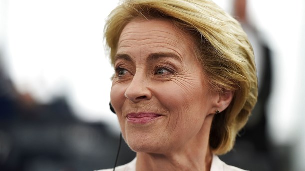 Efter gyser-afstemning: Ursula von der Leyen bliver formand for EU-Kommissionen