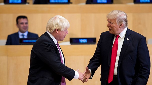 Trump og Johnson er blandt Mogens Jensens største hovedbrud