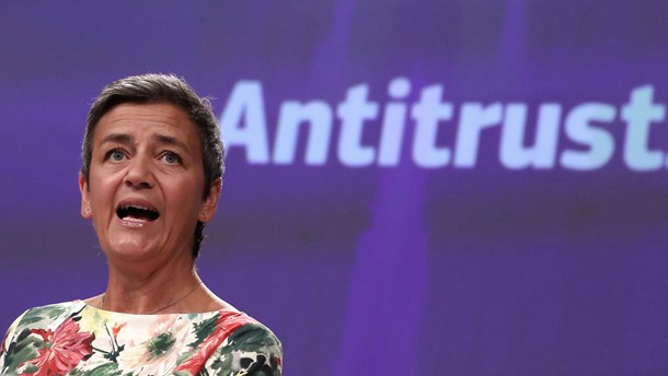 Vestager: EU skal gå enegang på tech-skat, hvis OECD-løsning fejler