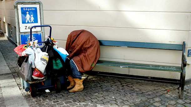 Hjemløseforening: Boligministeren må bekæmpe hjemløshed med samarbejde