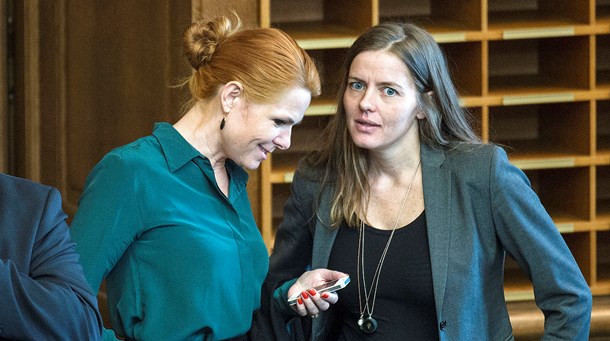 Mandag aften kom nyheden om, at tidligere sundhedsminister Ellen Trane Nørby melder sig som kandidat til næstformandsposten, som også Inger Støjberg stiller op til. (Arkivfoto)