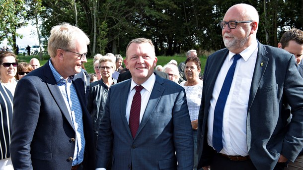 Kristian Pihl Lorentzen (th.) er transportordfører for Venstre.