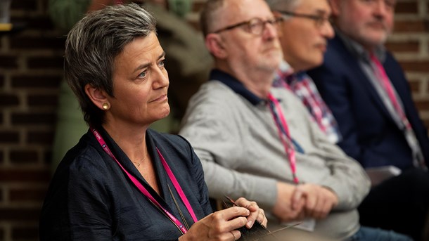 Margrethe Vestager vendte lørdag hjem til Radikales landsmøde i Nyborg. 