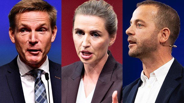 Partilederne fra både DF, Socialdemokratiet og Radikale Venstre var i aktion i weekenden. 