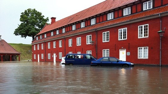 Kastellet sikres mod skybrud