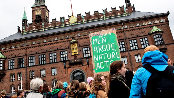 Klimastrejkerne er ifølge Harrebye et livstegn fra en demokratisk offentlighed, der i den grad har brug for chokterapi.