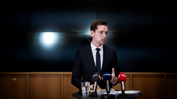 I går fremlagde boligministeren mulige scenarier for ændring af § 5, stk. 2-lov. Denne uge skal han mødes med en række interessenter (Foto: Liselotte Sabroe/Ritzau Scanpix)