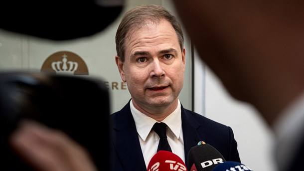 Finansminister Nicolai Wammen under finanslovsforhandlingerne i begyndelsen af oktober. 