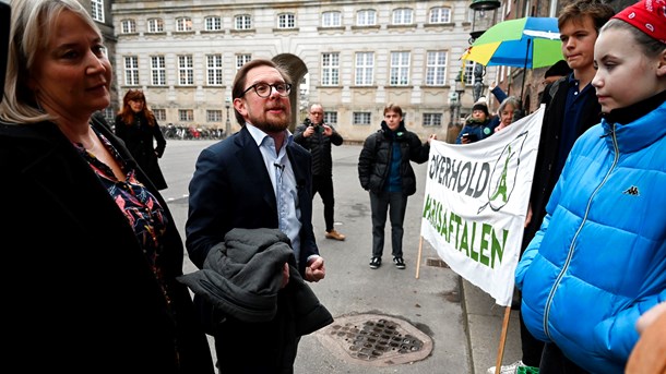 Simon Emil Ammitzbøll-Bille og Christina Egelund står bag Folketingets nyeste parti, Fremad.