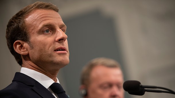 Sidste gang Danmarks statsminister mødtes med Emmanuel Macron, blev der særligt talt om forsvarspolitik og -forbehold. 