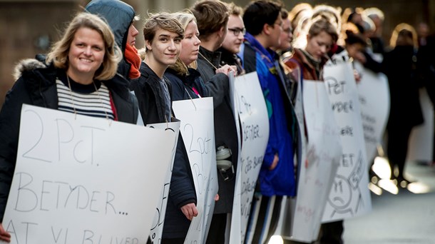 Lærerstuderende: Nedskæringsforslag er plat, dumt og usolidarisk