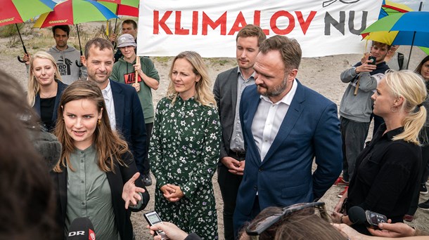 Forhandlingerne om klimaloven startede med de første sættemøder i starten af september på Amager Strand. 