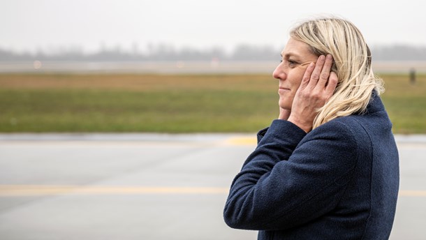 Forsvarsminister Trine Bramsen (S) kan ikke lide, hvad hun nu hører: 