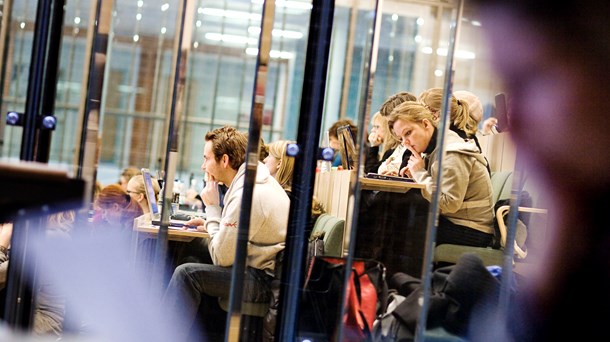 Studerende på Aarhus Universitet.