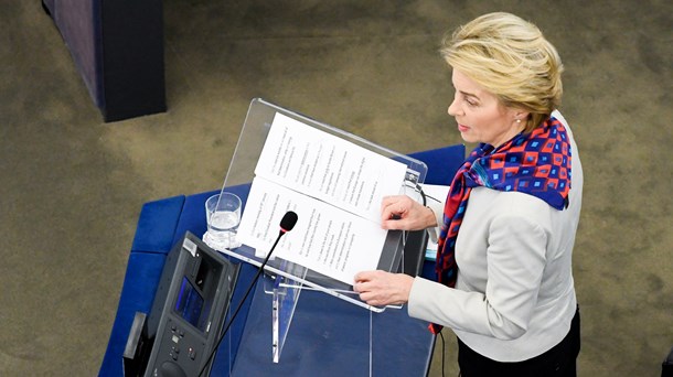 Formanden for EU-Kommissionen, Ursula von der Leyen, har onsdag offentliggjort sin Kommissions arbejdsprogram for 2020.