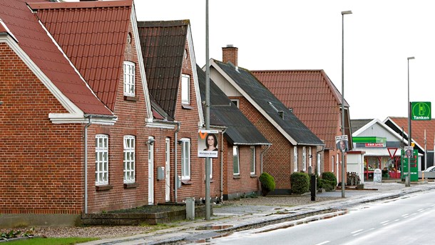 Flere butikker i mindre bymidter risikerer at dreje nøglen om som følge af liberaliseringen af planloven i juli 2017, lyder bekymringen fra blandt andre Dansk Byplanlaboratorium. ARKIVFOTO.