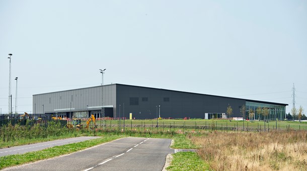 Apples nye datacenter i Foulum nord for Viborg.