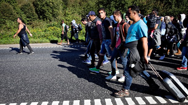 Antallet af visiterede flygtninge toppede med 10.592 personer i 2015.