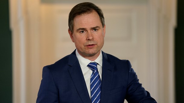 Finansminister
Nicolai Wammen præsenterede udspil til en hjælpepakke til blandt andre selvstændige.