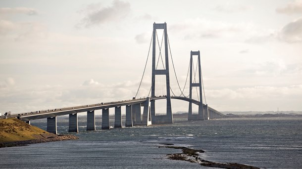 Dagens overblik: Regeringen kan lukke Storebæltsbroen i påsken