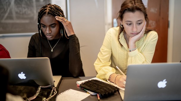 Det er ikke meningen, at gymnasierne skal være helt digitale, men i fremtiden vil både elever og lærere få bruge for flere it-færdigheder, mener Danske Gymnasier og Dansk Erhverv.