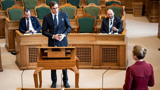 LA-leder Alex Vanopslagh brugte spørgetimen til at foreslå et bureaukratifrit år i sundhedsvæsenet.