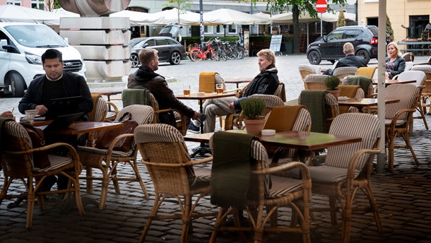 Restauranter og caféer kunne igen åbne fra mandag d. 18. maj.