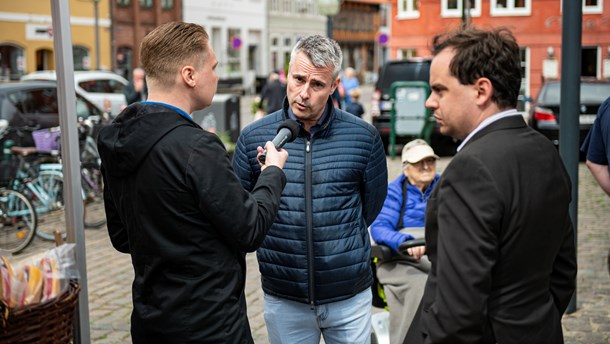 Henrik Sass luftede torsdag sit syn på landets erhvervsuddannelser. 