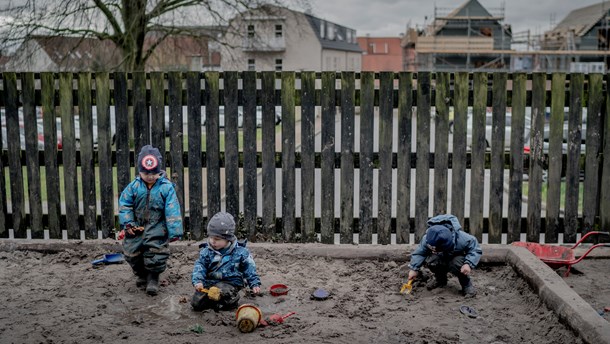 Regeringen og flertallet bag har allerede monopoliseret adgangen til det, de selv betragter som det gode børneliv, mener Daginstitutionernes Lands-Organisation.(Foto: Asger Ladefoged/Ritzau Scanpix)