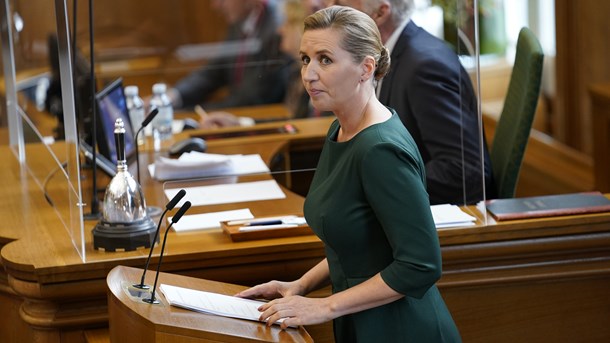 Se de politiske reaktioner på Mette Frederiksens åbningstale