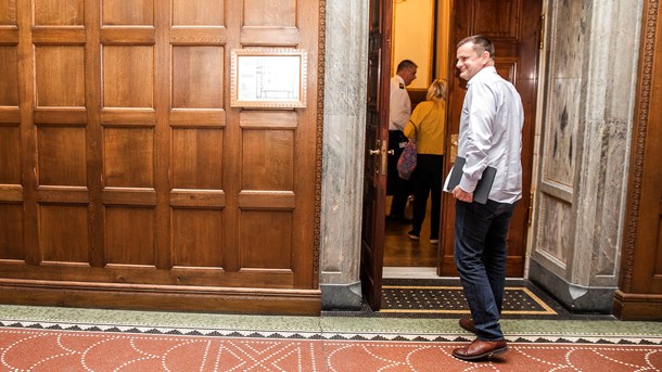 Torsdag sad Lars Weiss for bordenden for sit første møde i Københavns Borgerrepræsentation som borgmester.