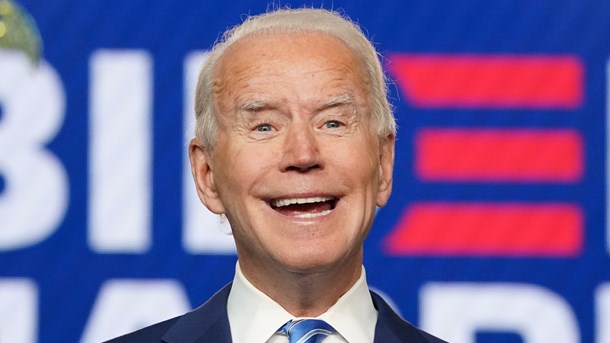 Joe Biden er mere populær i Danmark end i USA.