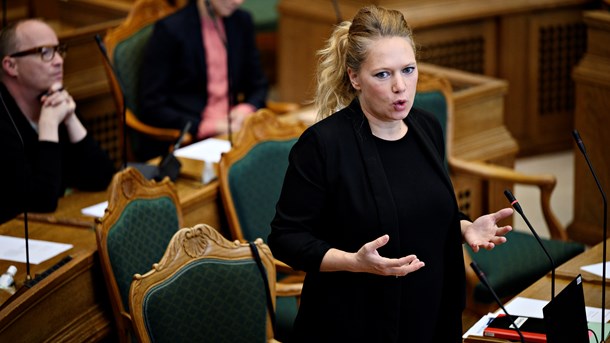 Lisbeth Bech-Nielsen og SF mener ikke regeringen prioriterer det grønne nationalbudget højt nok.