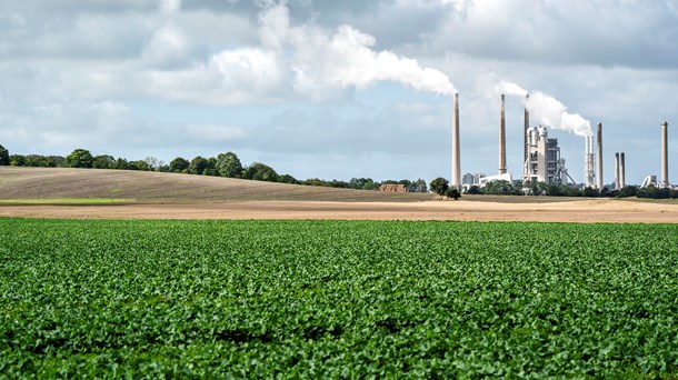 Tidligere i år indgik regeringen et klimasamarbejde med Aalborg Portland (billedet). Nu er turen til Nordic Sugar på Lolland og Falster. Den aftale må ikke ende med investeringer i ny fossil energi, lyder det fra Greenpeace. 