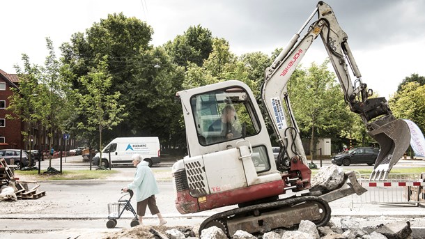 Lønpresset i bygge- og anlægsbranchen er endnu ikke 