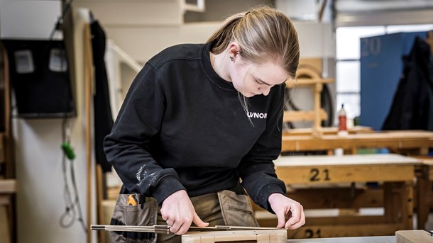 Der skal være tryghed for de unge mennesker, som vælger erhvervsuddannelserne til, skriver Pernille Rosenkrantz-Theil.