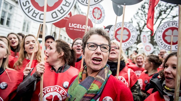 En fremskrivning fra Dansk Sygeplejeråd viser, at der i 2025 vil mangle 6.000 sygeplejersker. Det skriver formand Grete Christensen.