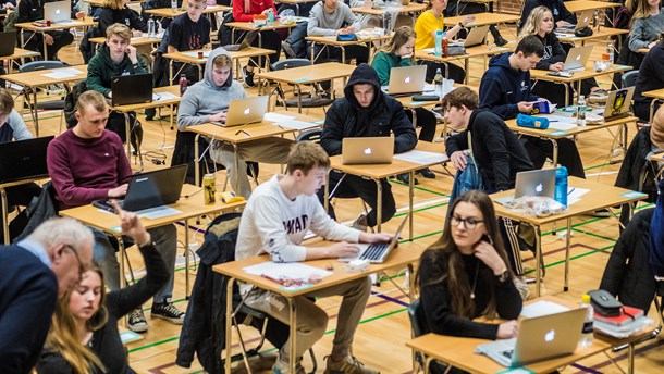 Folkeskoleelever i 9. klasse skal til fire prøver mod de normale syv.