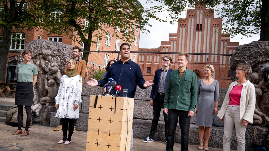 For godt et halvt år siden blev Frie Grønne lanceret på Blågårds Plads på Nørrebro. Siden da har partiet indsamlet omkring en fjerdedel af de vælgererklæringer, som der skal til, for at komme på stemmesedlen.