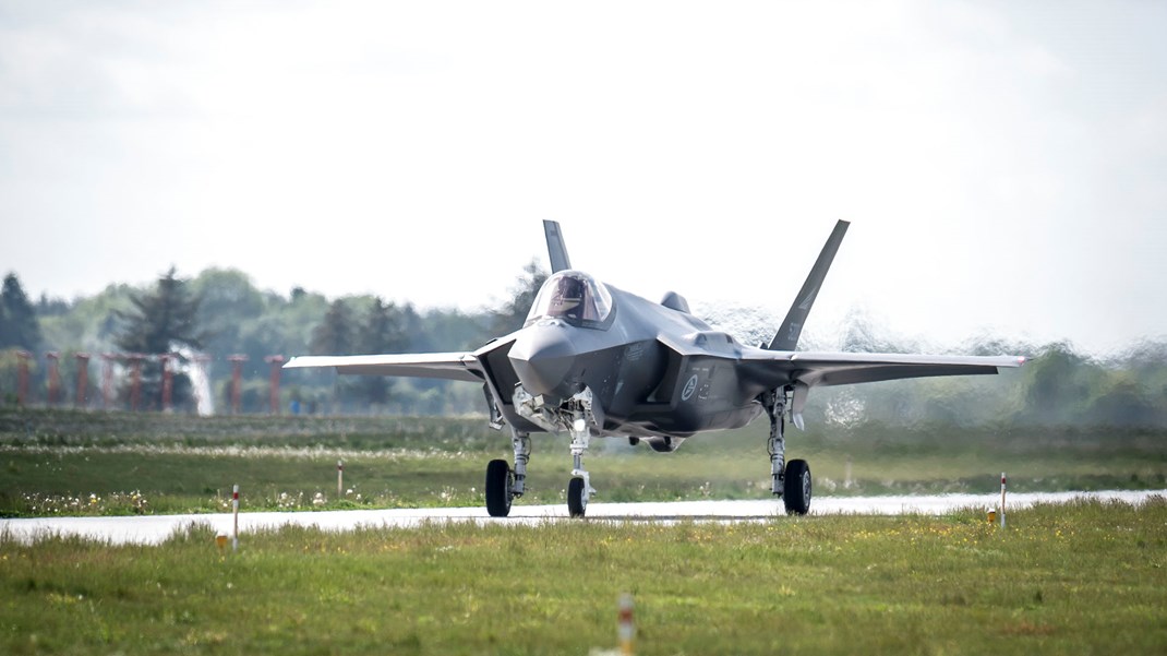 Et norsk F-35 fly kom i maj 2019 til Flyvestation Skrydstrup, så naboerne kunne høre hvordan det lyder.