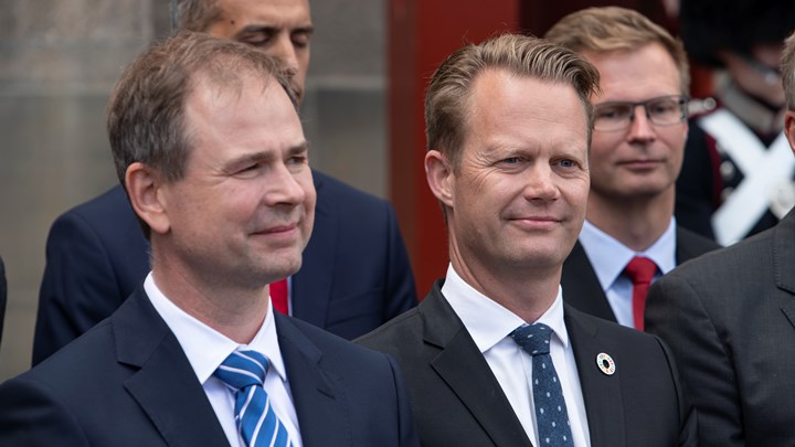 Da regeringen blev præsenteret, stod Jeppe Kofod ved siden af finansminister Nicolai Wammen, som mange havde tippet til udenrigsministerjobbet.