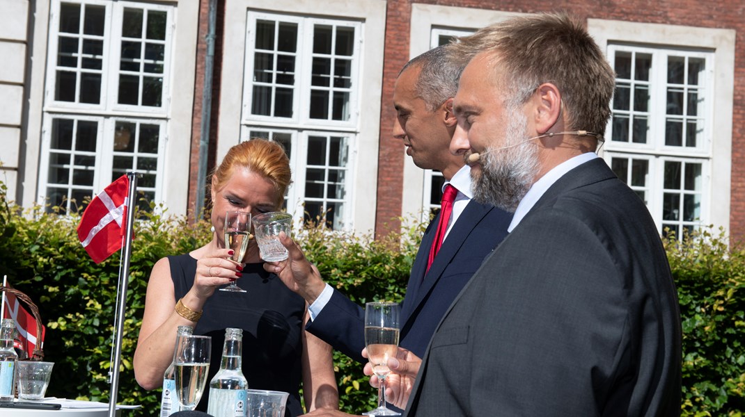 Christian Hesthaven nåede at opleve en enkelt ministeroverdragelse som departementschef