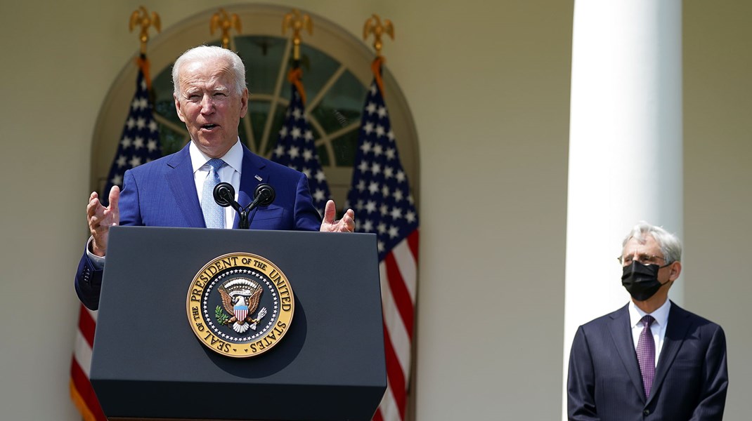 Joe Biden foreslog i april en global minimumsskat på 21% på blandt andet techvirksomheder. 