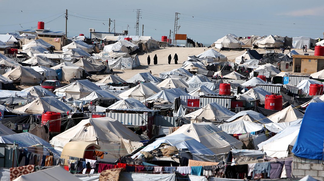 Arkivfoto: Al-Hol-lejren i 2019.