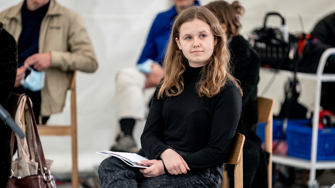 Danske Skoleelevers formand, Esther Vyff.