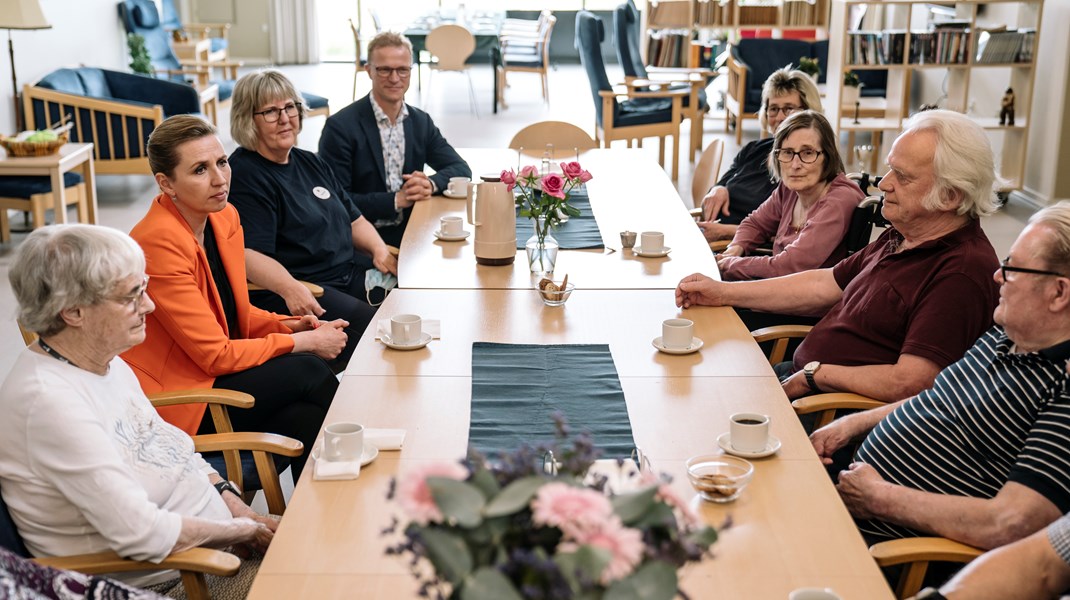 Arkivfoto. Lyntest af plejehjemspersonale blev droppet samtidig med, Sundhedsministeriet indførte lyntest for egne medarbejdere, skriver DR.