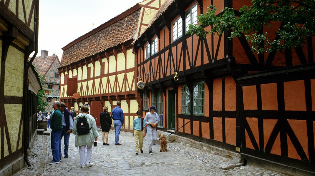 ”Vi har været ramt hårdt og har måttet afskedige mange gode folk, nu regner jeg med, at museet overlever, men vi er presset til at finde flere økonomiske ben at stå på,” siger museumsdirektøren for Den Gamle By.