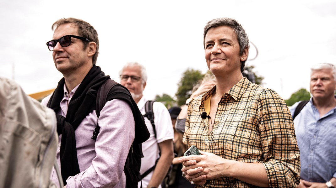 Vestager reagerer på rød bloks varslede indgreb over for techgiganterne: 