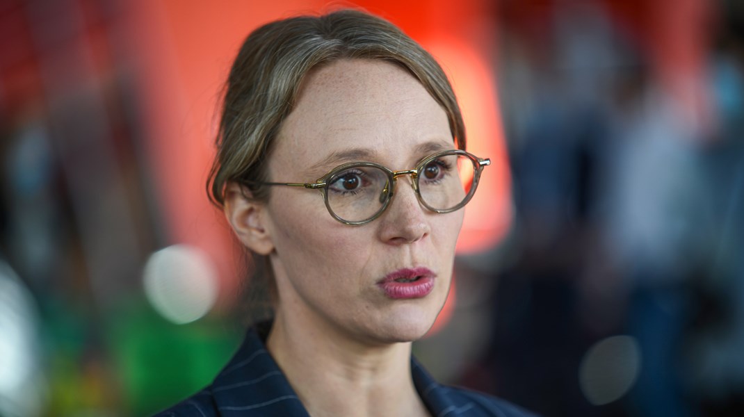 Miljøminister Lea Wermelin (S) 