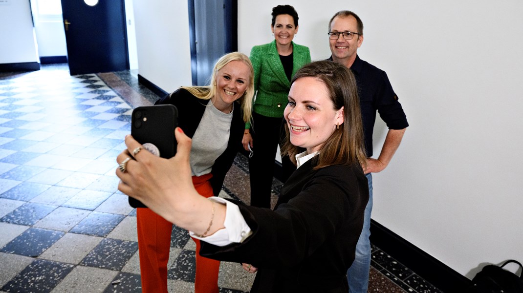 Drop nu irritationen over politiske selfies